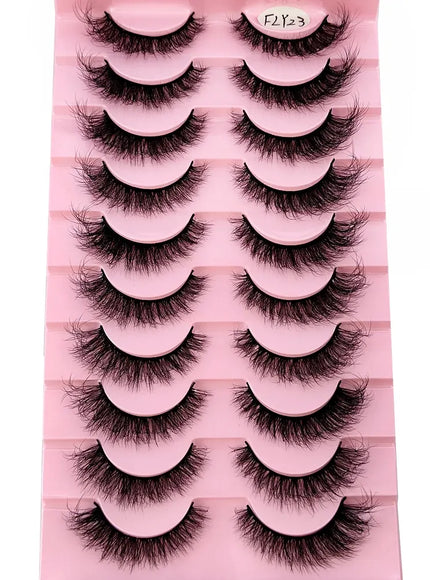 KissICON KissIcon Faux Mink Eyelashes 3D Cross Lash Set