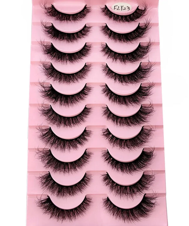KissICON KissIcon Faux Mink Eyelashes 3D Cross Lash Set