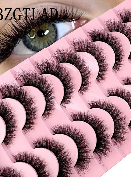 KissICON KissIcon Faux Mink Eyelashes 3D Cross Lash Set