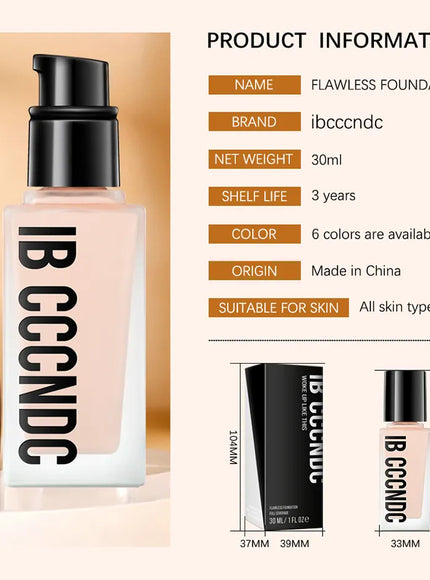 KissICON KissIcon Flawless Foundation Waterproof - Longwear Moisture