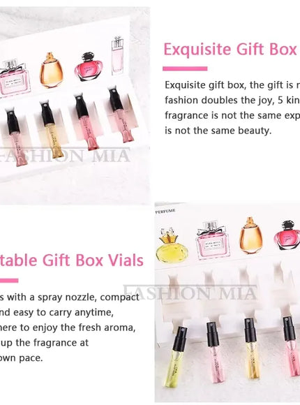 KissICON KissIcon Floral Gift Set 3ml FivePiece - Long
