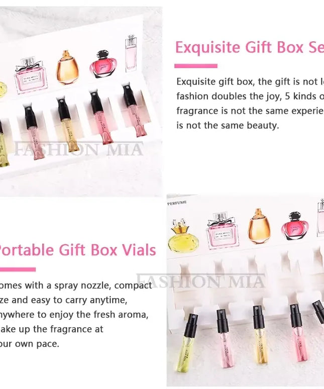 KissICON KissIcon Floral Gift Set 3ml FivePiece - Long
