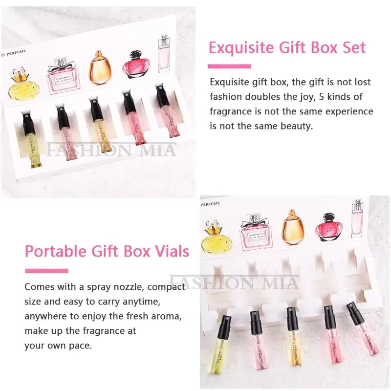 KissICON KissIcon Floral Gift Set 3ml FivePiece - Long