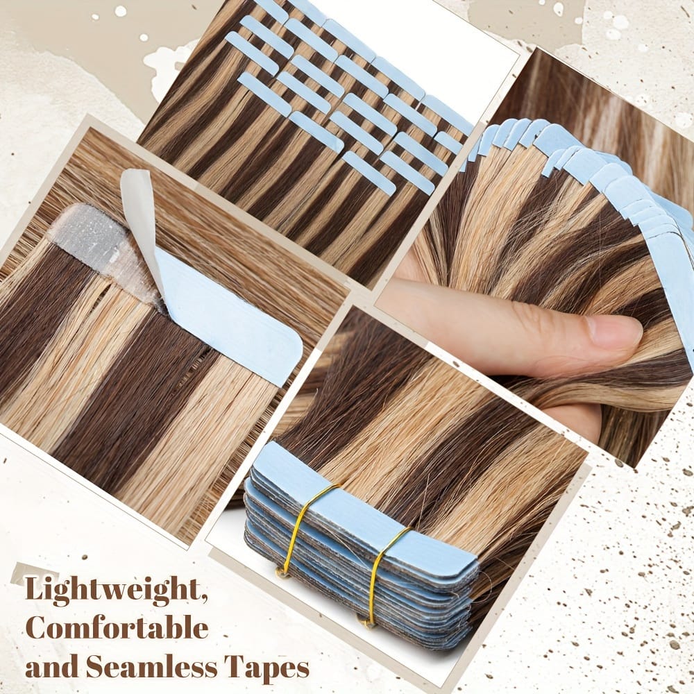 KissICON KissIcon Flying Tape In Hair Extensions - Real