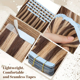KissICON KissIcon Flying Tape In Hair Extensions - Real