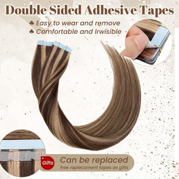 KissICON KissIcon Flying Tape In Hair Extensions - Real