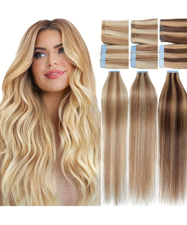 KissICON KissIcon Flying Tape In Hair Extensions - Real
