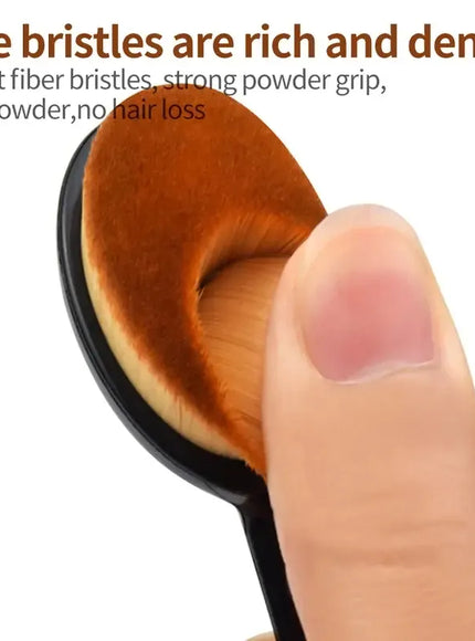 KissICON KissIcon Foundation Brush Toothbrush Shape - Even Finish