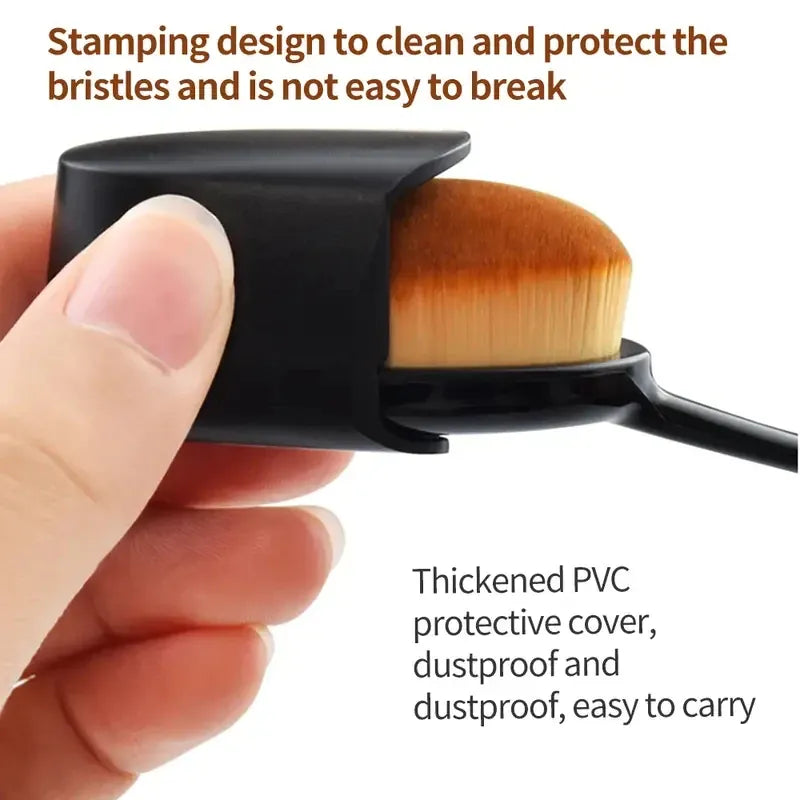 KissICON KissIcon Foundation Brush Toothbrush Shape - Even Finish