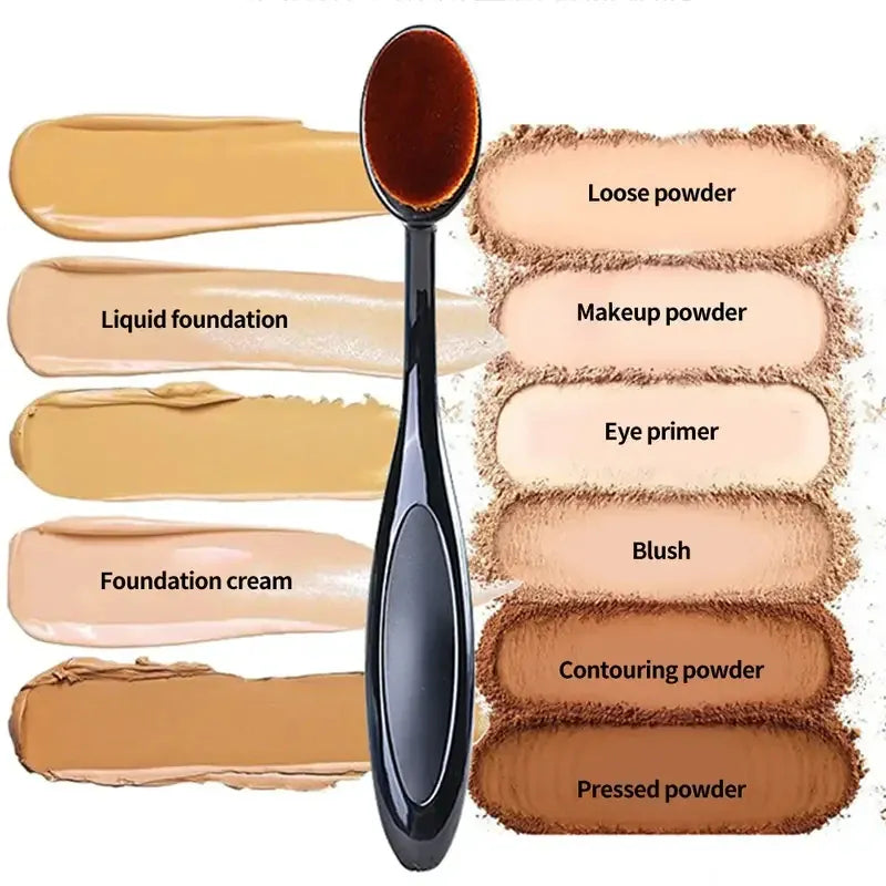 KissICON KissIcon Foundation Brush Toothbrush Shape - Even Finish