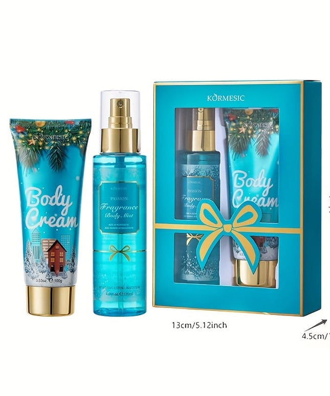 KissICON KissIcon Fragrance Lotion And Mist Set Deep Moisturizing