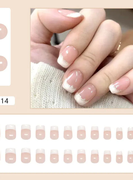 KissICON KissIcon French Press On Nails 24Pcs Self Adhering