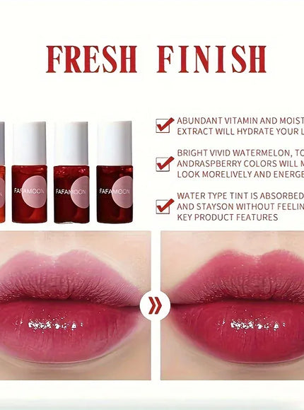 KissICON KissIcon Fruity Lip Tint Water Gloss - Long