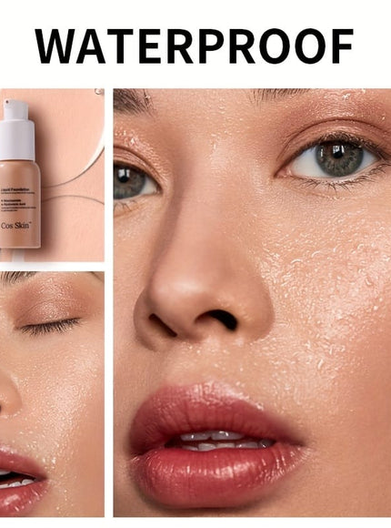jkthpu-45 KissIcon Full Coverage Waterproof Foundation - Matte Finish