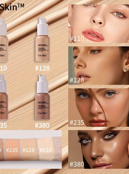 jkthpu-45 KissIcon Full Coverage Waterproof Foundation - Matte Finish