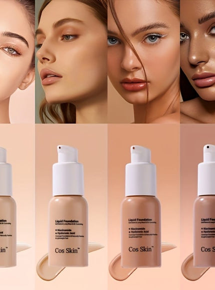 jkthpu-45 KissIcon Full Coverage Waterproof Foundation - Matte Finish