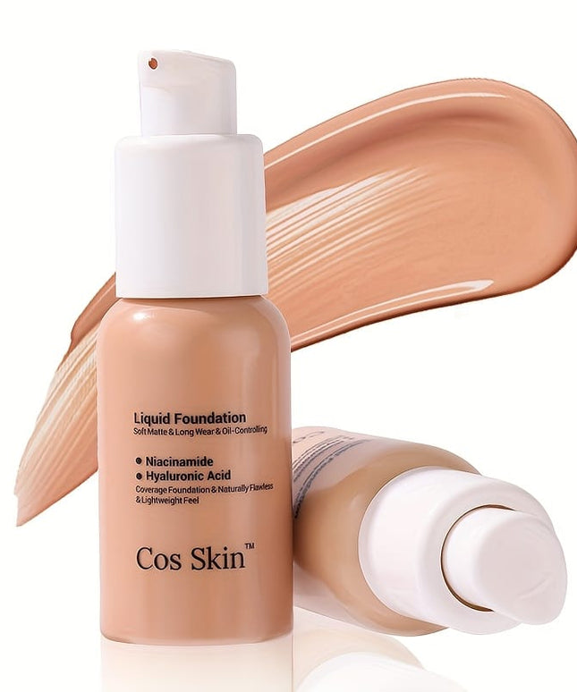 jkthpu-45 KissIcon Full Coverage Waterproof Foundation - Matte Finish
