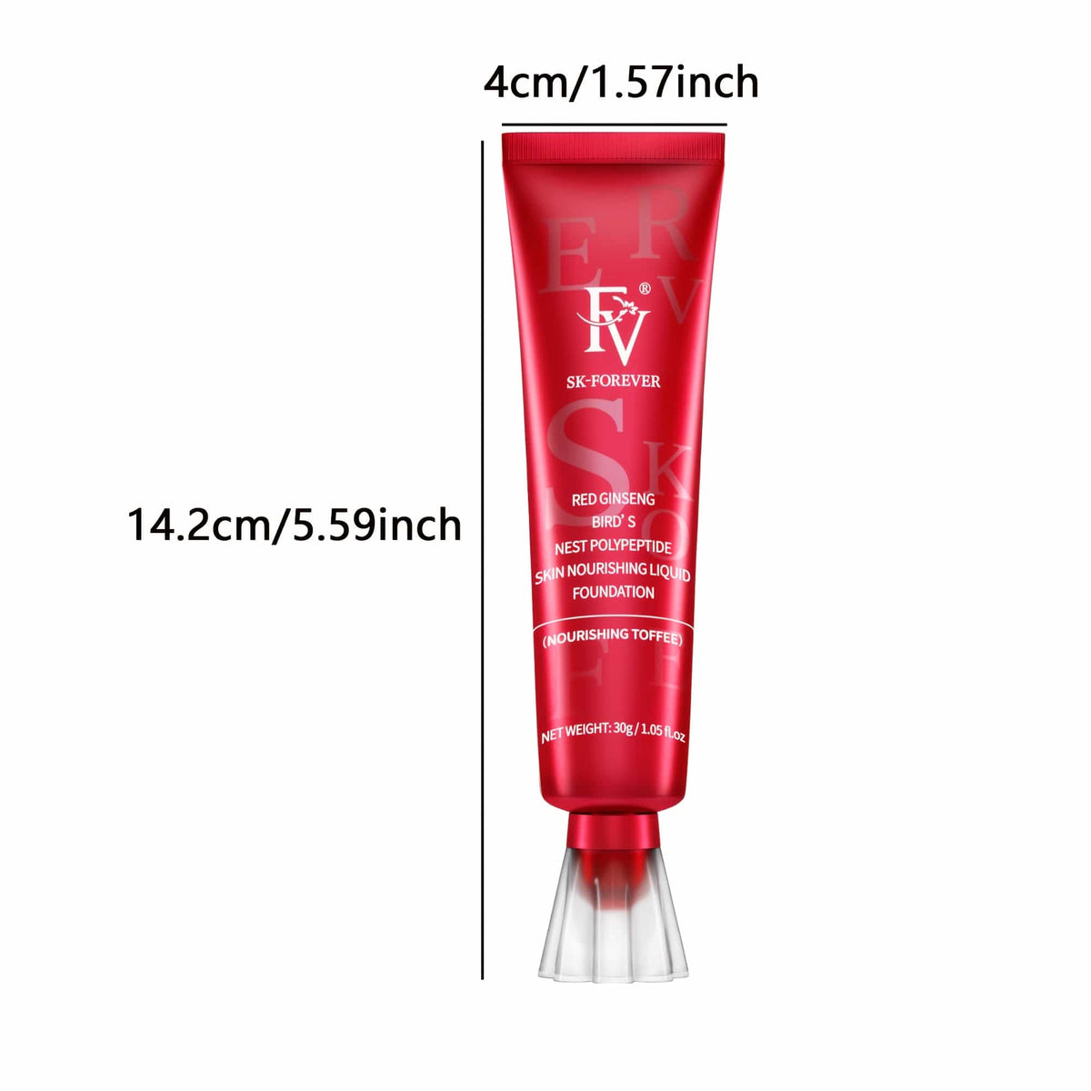 jkthpu-45 KissIcon FV Hydrating Foundation - Matte Finish Lasting
