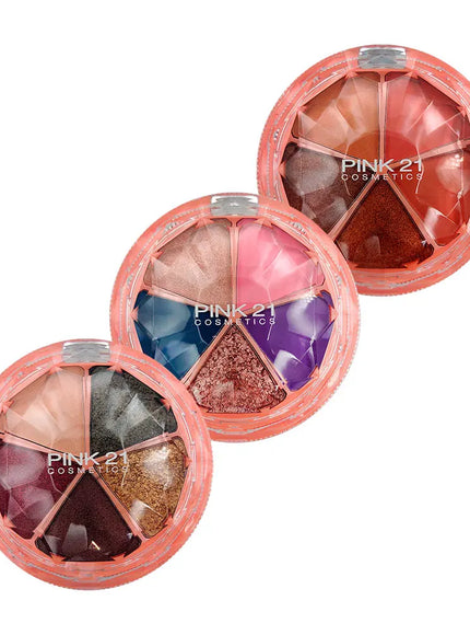 KissICON KissIcon GDL Compact Eyeshadow Palette - Waterproof Shades