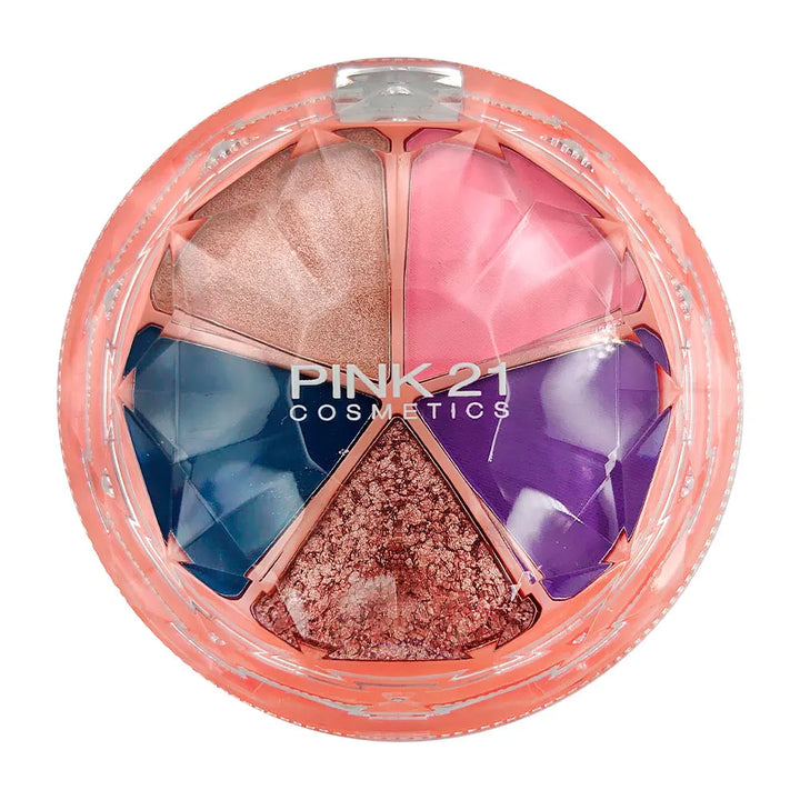 KissIcon GDL Compact Eyeshadow Palette - Waterproof Shades