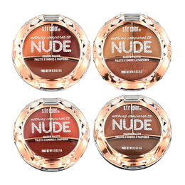 KissICON KissIcon GDL Mini Eyeshadow Palette - Waterproof Nude