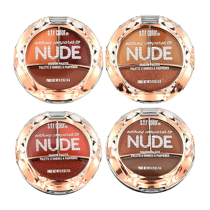 KissIcon GDL Mini Eyeshadow Palette - Waterproof Nude