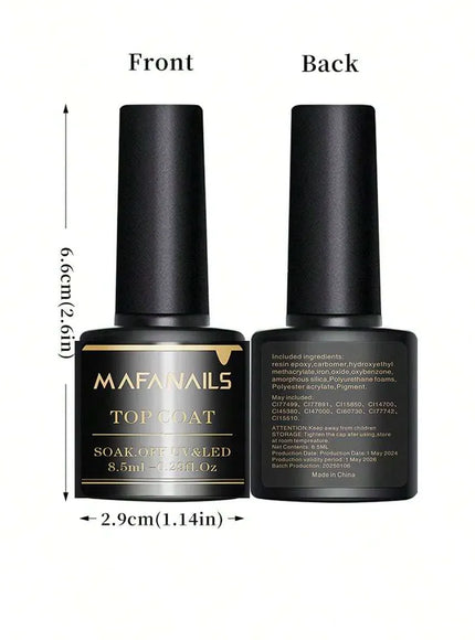 KissICON KissIcon Gel Base Top Coat Set 8.5ml -
