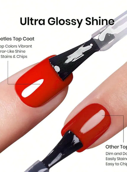KissICON KissIcon Gel Base Top Coat Set 8.5ml -