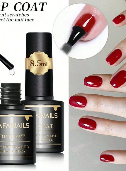 KissICON KissIcon Gel Base Top Coat Set 8.5ml -