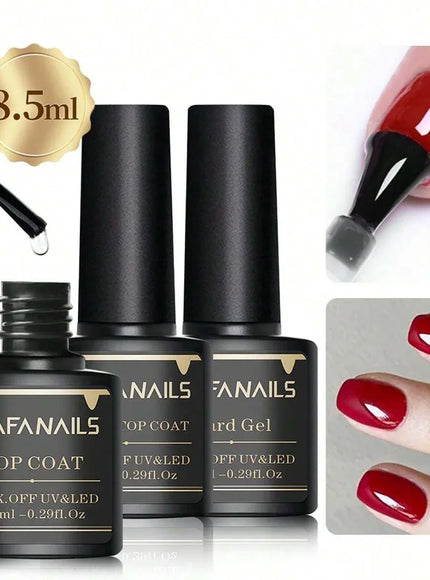 KissICON KissIcon Gel Base Top Coat Set 8.5ml -