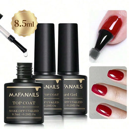 KissICON KissIcon Gel Base Top Coat Set 8.5ml -