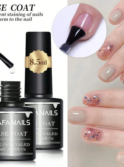 KissICON KissIcon Gel Base Top Coat Set 8.5ml -