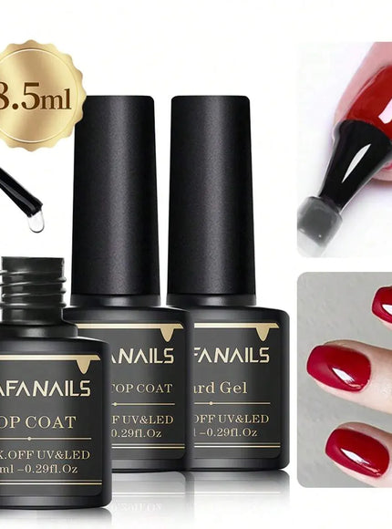 KissICON KissIcon Gel Base Top Coat Set 8.5ml -