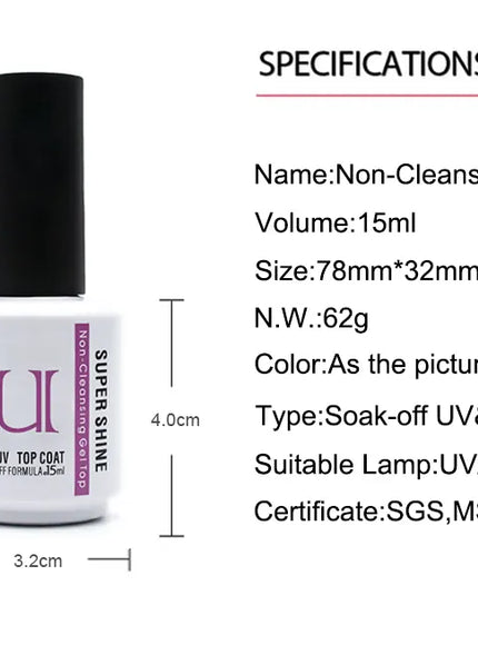 KissICON KissIcon Gel Polish Set Base Coat For Nails