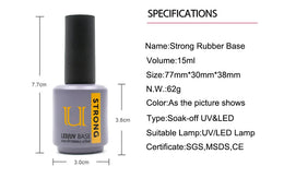 KissICON KissIcon Gel Polish Set Base Coat For Nails