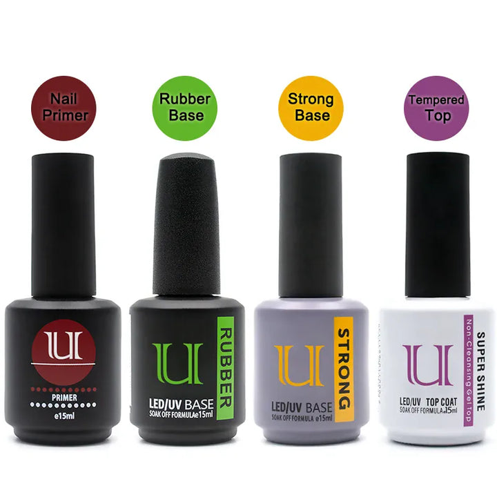 KissIcon Gel Polish Set Base Coat For Nails
