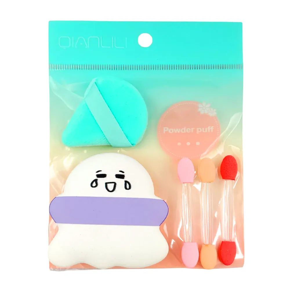 KissICON KissIcon Ghost Sponge And Eyeshadow Set-3-5 Finger Sponges