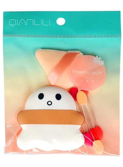 KissICON KissIcon Ghost Sponge And Eyeshadow Set-3-5 Finger Sponges
