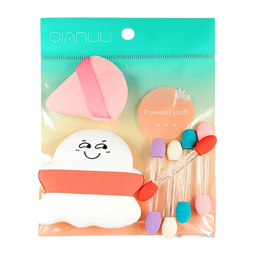 KissICON KissIcon Ghost Sponge And Eyeshadow Set-3-5 Finger Sponges