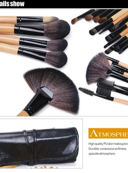 KissICON KissIcon Gift Bag Of 24 Makeup Brushes Set
