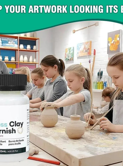 KissICON KissIcon Gloss Varnish For Air Dry Clay High