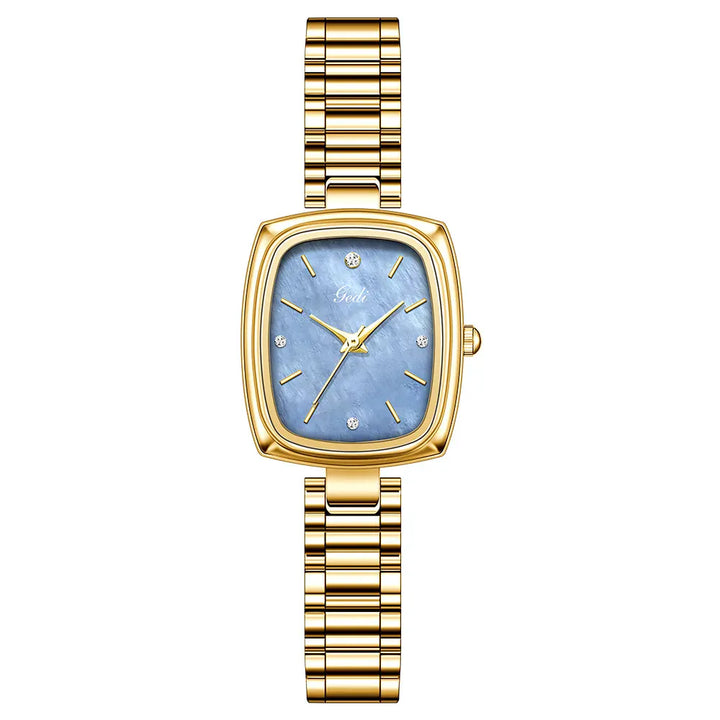 KissIcon Gold Womens Watch Waterproof Quartz - Durable