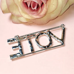 KissICON Kissicon Grandbling Unique Words Brooch Bling