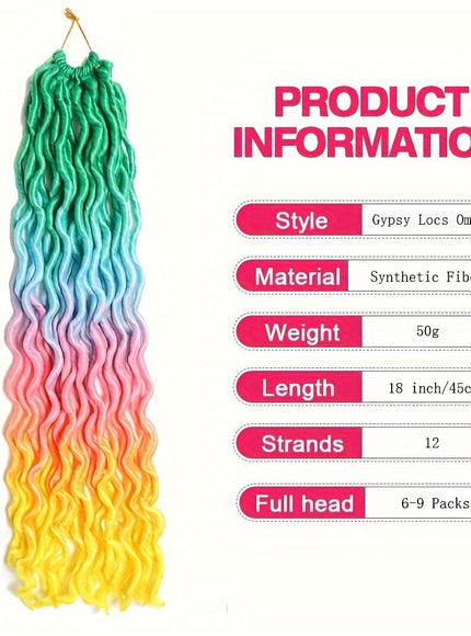 KissICON Kissicon Gypsy Goddess Faux Locs Wavy