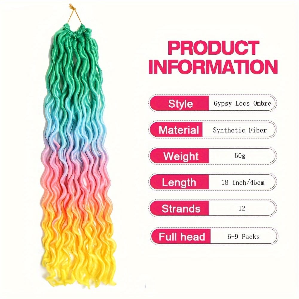 KissICON Kissicon Gypsy Goddess Faux Locs Wavy
