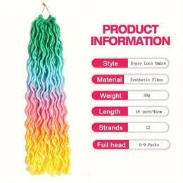 KissICON Kissicon Gypsy Goddess Faux Locs Wavy