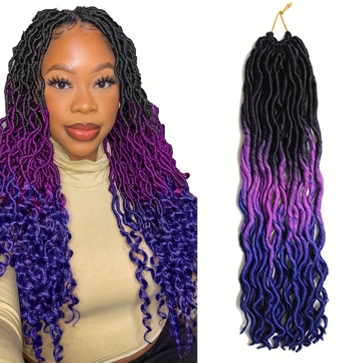 Kissicon Gypsy Goddess Faux Locs Wavy