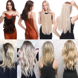 KissICON Kissicon Hair Extensions Hidden Wire Secure