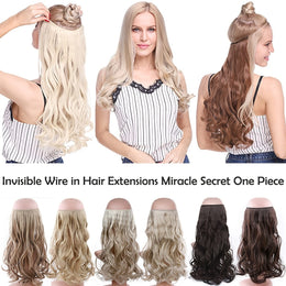 KissICON Kissicon Hair Extensions Hidden Wire Secure