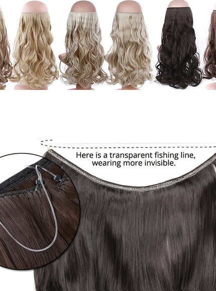 KissICON Kissicon Hair Extensions Hidden Wire Secure
